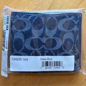 Coach 3-in-1 Wallet in Signature Denim